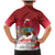 Bermuda Christmas Family Matching Mermaid Dress and Hawaiian Shirt Coquette Bow Xmas Vibe - Wonder Print Shop