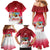 Bermuda Christmas Family Matching Mermaid Dress and Hawaiian Shirt Coquette Bow Xmas Vibe - Wonder Print Shop