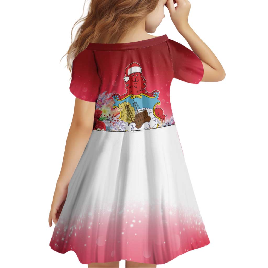 Bermuda Christmas Family Matching Off Shoulder Maxi Dress and Hawaiian Shirt Coquette Bow Xmas Vibe - Wonder Print Shop