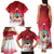 Bermuda Christmas Family Matching Tank Maxi Dress and Hawaiian Shirt Coquette Bow Xmas Vibe - Wonder Print Shop