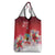 Bermuda Christmas Grocery Bag Coquette Bow Xmas Vibe - Wonder Print Shop