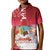 Bermuda Christmas Kid Polo Shirt Coquette Bow Xmas Vibe - Wonder Print Shop