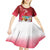 Bermuda Christmas Kid Short Sleeve Dress Coquette Bow Xmas Vibe - Wonder Print Shop