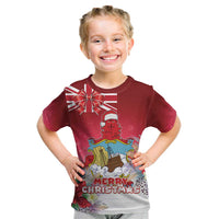 Bermuda Christmas Kid T Shirt Coquette Bow Xmas Vibe - Wonder Print Shop