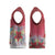 Bermuda Christmas Knitted V-Neck Vest Coquette Bow Xmas Vibe - Wonder Print Shop