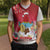 Bermuda Christmas Knitted V-Neck Vest Coquette Bow Xmas Vibe - Wonder Print Shop