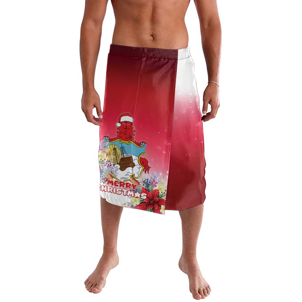 Bermuda Christmas Lavalava Coquette Bow Xmas Vibe - Wonder Print Shop