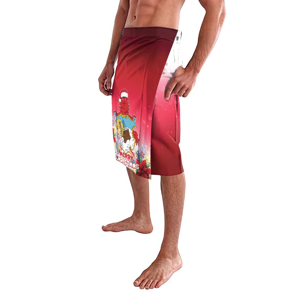 Bermuda Christmas Lavalava Coquette Bow Xmas Vibe - Wonder Print Shop