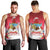 Bermuda Christmas Men Tank Top Coquette Bow Xmas Vibe - Wonder Print Shop