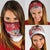 Bermuda Christmas Neck Gaiter Coquette Bow Xmas Vibe - Wonder Print Shop