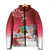 Bermuda Christmas Padded Jacket Coquette Bow Xmas Vibe - Wonder Print Shop
