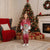 Bermuda Christmas Pajama Set Coquette Bow Xmas Vibe - Wonder Print Shop