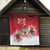 Bermuda Christmas Quilt Coquette Bow Xmas Vibe - Wonder Print Shop
