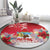 Bermuda Christmas Round Carpet Coquette Bow Xmas Vibe - Wonder Print Shop