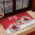 Bermuda Christmas Rubber Doormat Coquette Bow Xmas Vibe - Wonder Print Shop