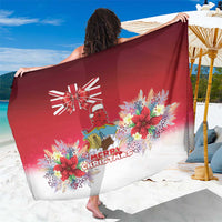 Bermuda Christmas Sarong Coquette Bow Xmas Vibe - Wonder Print Shop