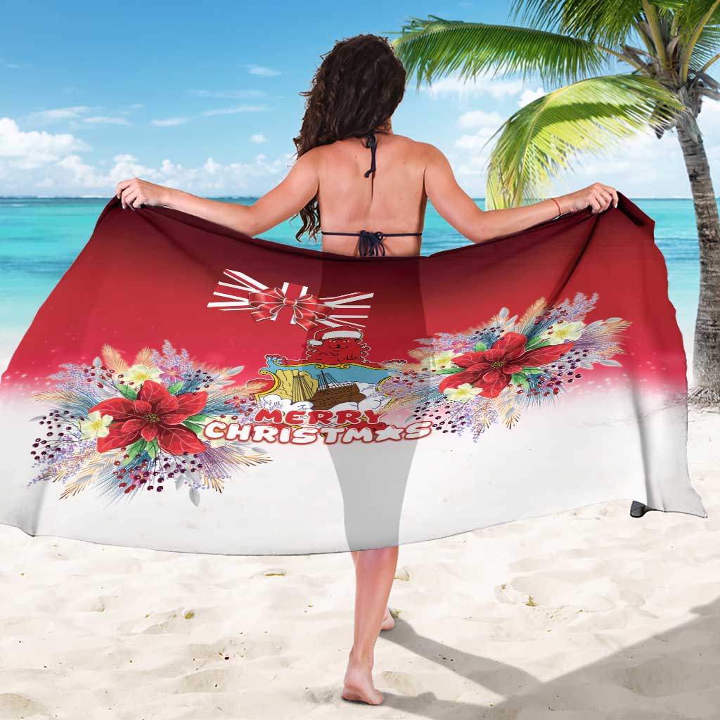 Bermuda Christmas Sarong Coquette Bow Xmas Vibe - Wonder Print Shop