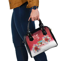 Bermuda Christmas Shoulder Handbag Coquette Bow Xmas Vibe - Wonder Print Shop