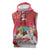 Bermuda Christmas Sleeveless Hoodie Coquette Bow Xmas Vibe - Wonder Print Shop