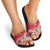 Bermuda Christmas Slide Sandals Coquette Bow Xmas Vibe - Wonder Print Shop