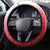Bermuda Christmas Steering Wheel Cover Coquette Bow Xmas Vibe - Wonder Print Shop