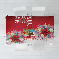 Bermuda Christmas Tablecloth Coquette Bow Xmas Vibe - Wonder Print Shop