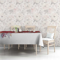 Bermuda Christmas Tablecloth Coquette Bow Xmas Vibe - Wonder Print Shop