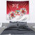 Bermuda Christmas Tapestry Coquette Bow Xmas Vibe - Wonder Print Shop