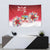 Bermuda Christmas Tapestry Coquette Bow Xmas Vibe - Wonder Print Shop