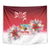 Bermuda Christmas Tapestry Coquette Bow Xmas Vibe - Wonder Print Shop