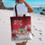 Bermuda Christmas Tote Bag Coquette Bow Xmas Vibe - Wonder Print Shop