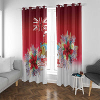 Bermuda Christmas Window Curtain Coquette Bow Xmas Vibe - Wonder Print Shop
