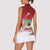 Bermuda Christmas Women Sleeveless Polo Shirt Coquette Bow Xmas Vibe - Wonder Print Shop