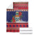 Cayman Islands Christmas Blanket Coat Of Arms With Poinsettia - Wonder Print Shop