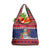 Cayman Islands Christmas Grocery Bag Coat Of Arms With Poinsettia - Wonder Print Shop