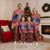 Cayman Islands Christmas Pajama Set Coat Of Arms With Poinsettia - Wonder Print Shop