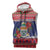 Cayman Islands Christmas Sleeveless Hoodie Coat Of Arms With Poinsettia - Wonder Print Shop