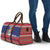 Cayman Islands Christmas Travel Bag Coat Of Arms With Poinsettia - Wonder Print Shop