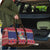 Cayman Islands Christmas Travel Bag Coat Of Arms With Poinsettia - Wonder Print Shop