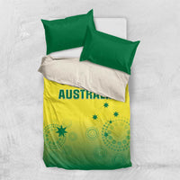 Custom Australia Cricket Bedding Set Go Champions Aussies LT05 - Wonder Print Shop