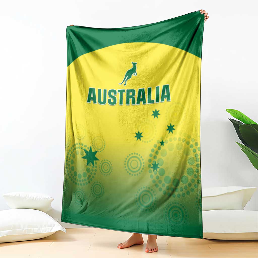 Custom Australia Cricket Blanket Go Champions Aussies