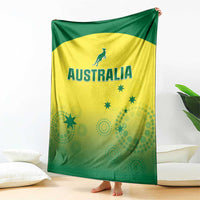 Custom Australia Cricket Blanket Go Champions Aussies