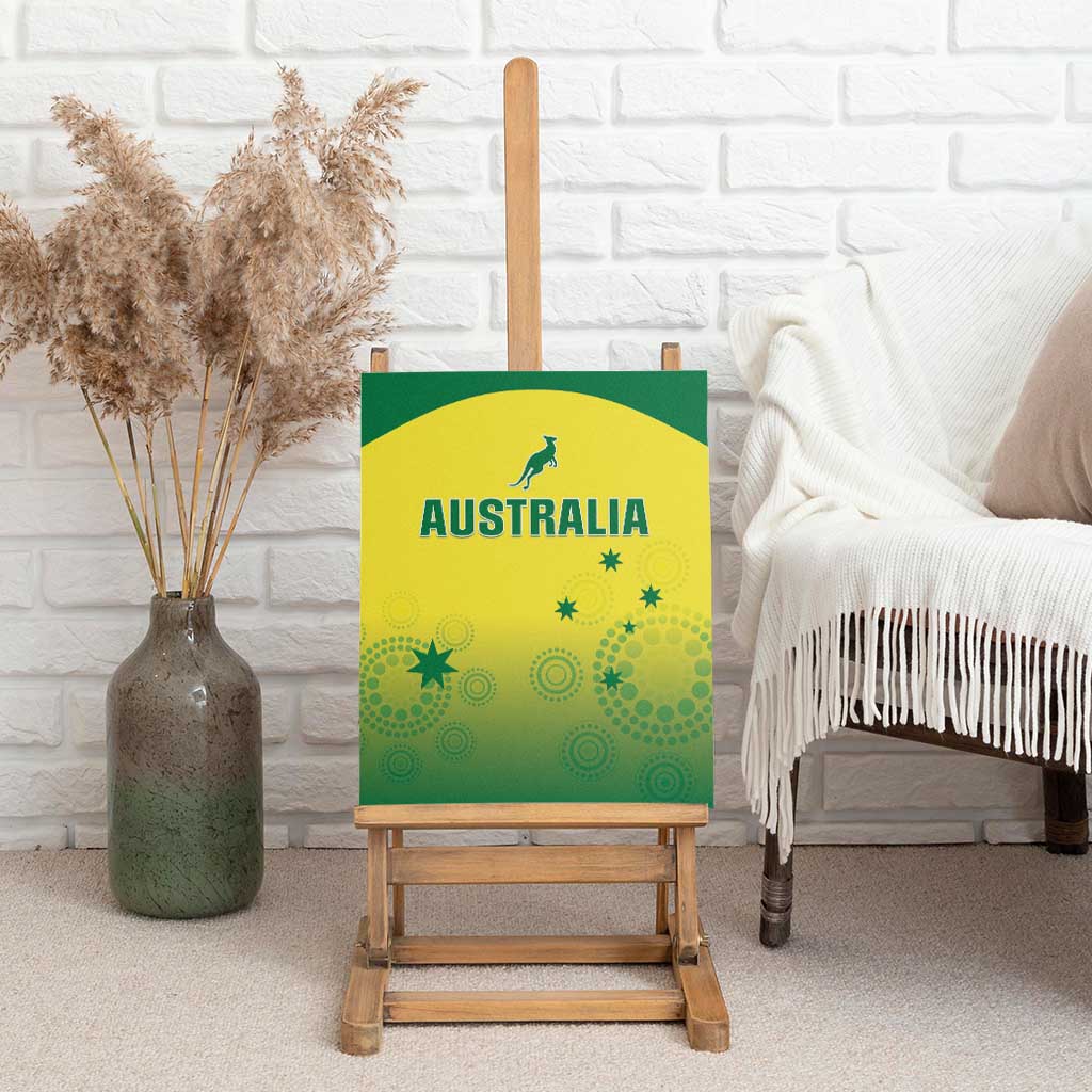 Custom Australia Cricket Canvas Wall Art Go Champions Aussies LT05 - Wonder Print Shop