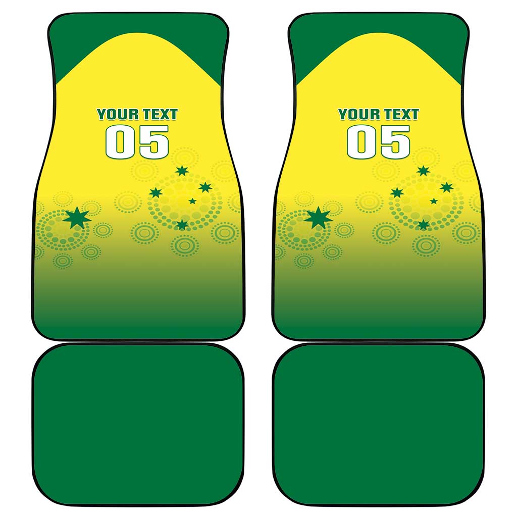 Custom Australia Cricket Car Mats Go Champions Aussies LT05 - Wonder Print Shop