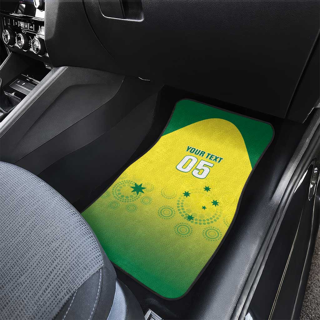 Custom Australia Cricket Car Mats Go Champions Aussies LT05 - Wonder Print Shop