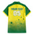 Custom Australia Cricket Family Matching Mermaid Dress and Hawaiian Shirt Go Champions Aussies LT05 - Wonder Print Shop