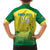Custom Australia Cricket Family Matching Summer Maxi Dress and Hawaiian Shirt Go Champions Aussies LT05 - Wonder Print Shop