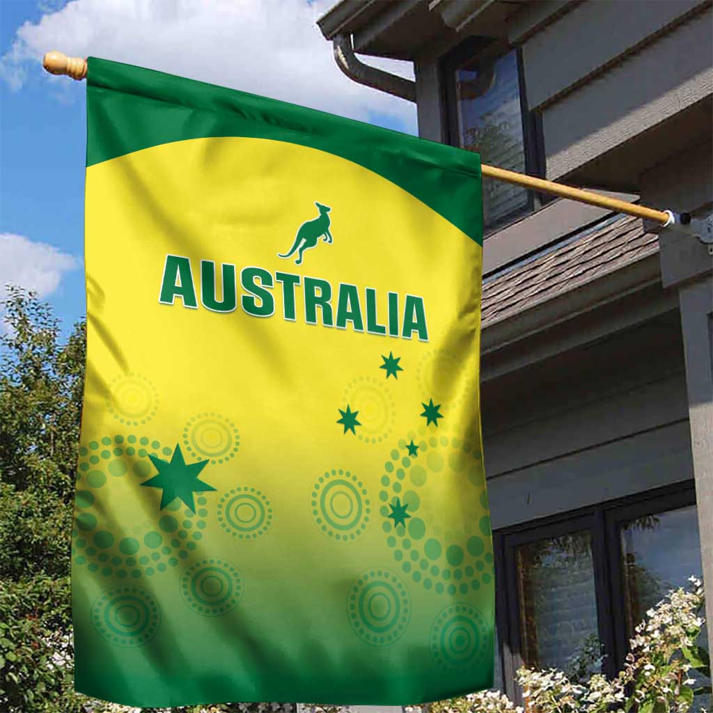 Custom Australia Cricket Garden Flag Go Champions Aussies LT05 - Wonder Print Shop