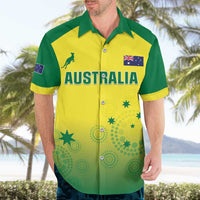 Custom Australia Cricket Hawaiian Shirt Go Champions Aussies LT05 - Wonder Print Shop