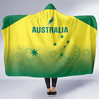 Custom Australia Cricket Hooded Blanket Go Champions Aussies